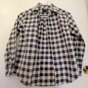 Boys long sleeve button down by Polo